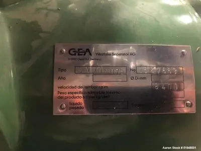 USED GEA WESTFALIA SA7-06-076
