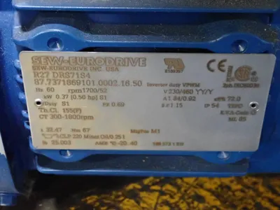 USED SEW EURODRIVE R27 DRS71S4