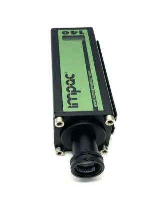 USED LUMASENSE IMPAC IGA 140 DIGITAL PYROMETER, NON-CONTACT, 300 TO 1300°C