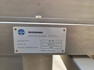 USED HOSOKAWA BEPEX BH 150