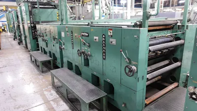 1993 Taiyo Kikai Ltd. BBR-400-3P Specialty Web Offset Press – Check & Business Forms | Machinery Solutions Group, Inc. (20)