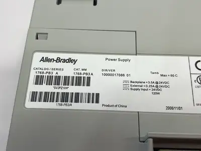 Used Allen-Bradley Ser. A CompactLogix PLC Power Supply PLC Power Supplies Michigan US | Maverick Industrial Sales #1389168