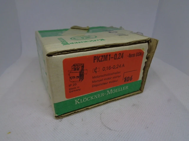NEW KLOCKNER MOELLER PKZM1-0,24