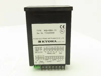 Kyowa WGI-400A-10 Instrumentation Amplifier Display Control Panel With Brackets