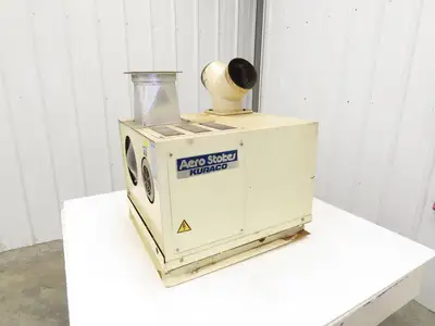 Kuraco ASST-103LL Oil Mist Collector Unit 220V 3Ph 5.75" Inlet 0.750kw