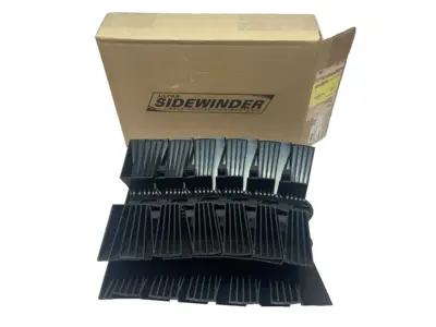 New | in-Stock Ultratech Ultra-Sidewinder Large 3ft System Black BOX OF 10 Covers Michigan US | Maverick Industrial Sales #1391489