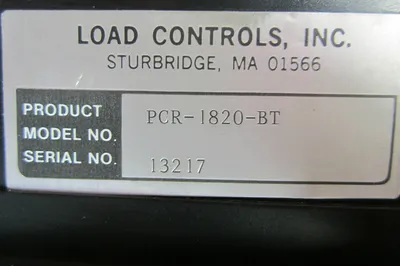 USED LOAD CONTROLS PCR-1820-BT COMPENSATOR PCR1820BT