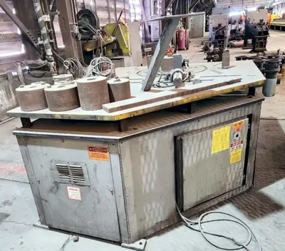 2.125" DIAMETER KRB MODEL #18M ELECTRO MECHANICAL ROTARY REBAR BENDER : YOBRO #25147