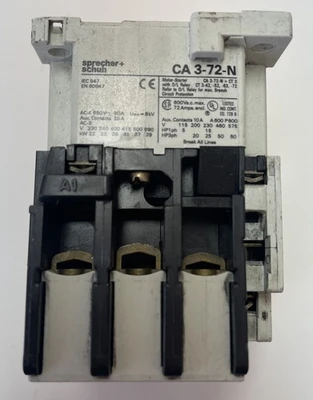 USED Sprecher+Schuh CA3-72-N-11