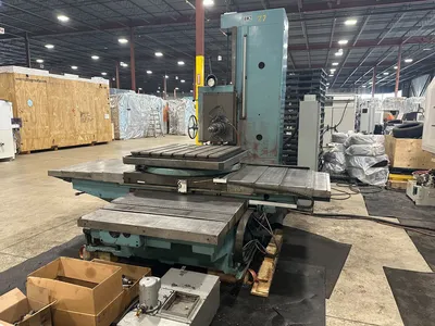 1987 TOS VARNSDORF W75 Boring Mills, BORING MILL, HORZ, TABLE TYPE, CNC | Brampton (9)