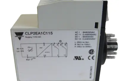 NEW CARLO GAVAZZI CLP2EA1C115 LEVEL CONTROLLER W/POTENTIOMETER