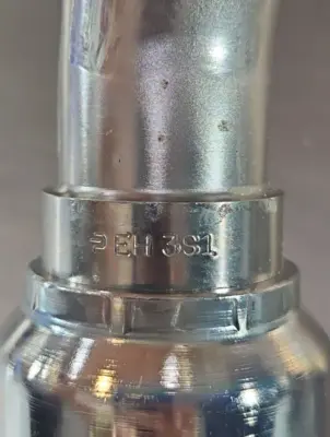 Parker 11971-24-24 90° Elbow Crimp Style Hydraulic Hose Fitting loc4F