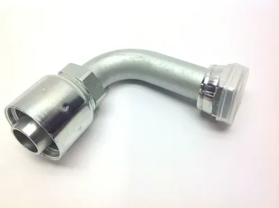 USED PARKER SEAL-LOK 43 SERIES CRIMP STYLE FITTING 90 DEGREE