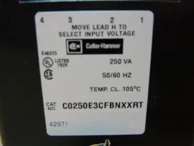 NEW CUTLER HAMMER C0250E3CFBNXXRT
