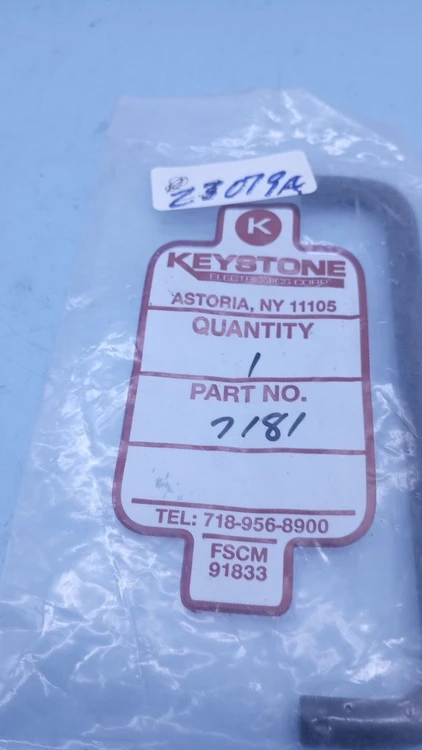 New | in-Stock Keystone KEYSTONE ELECTRONICS 7181 Handle, Instrumentation, Round, Relays & Switches Arizona US | ASSET CONVERSION SPECIALISTS, INC. #327369