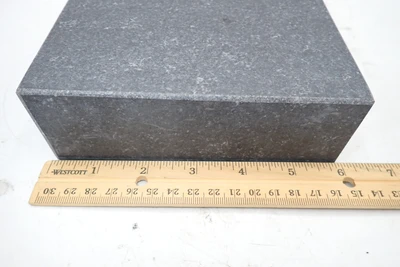 Granite Slab 6" x 6" x 2" w/ Surface Mount Hole