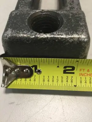 UNKNOWN MAKE Closed Toe Mold Clamp 4 USED