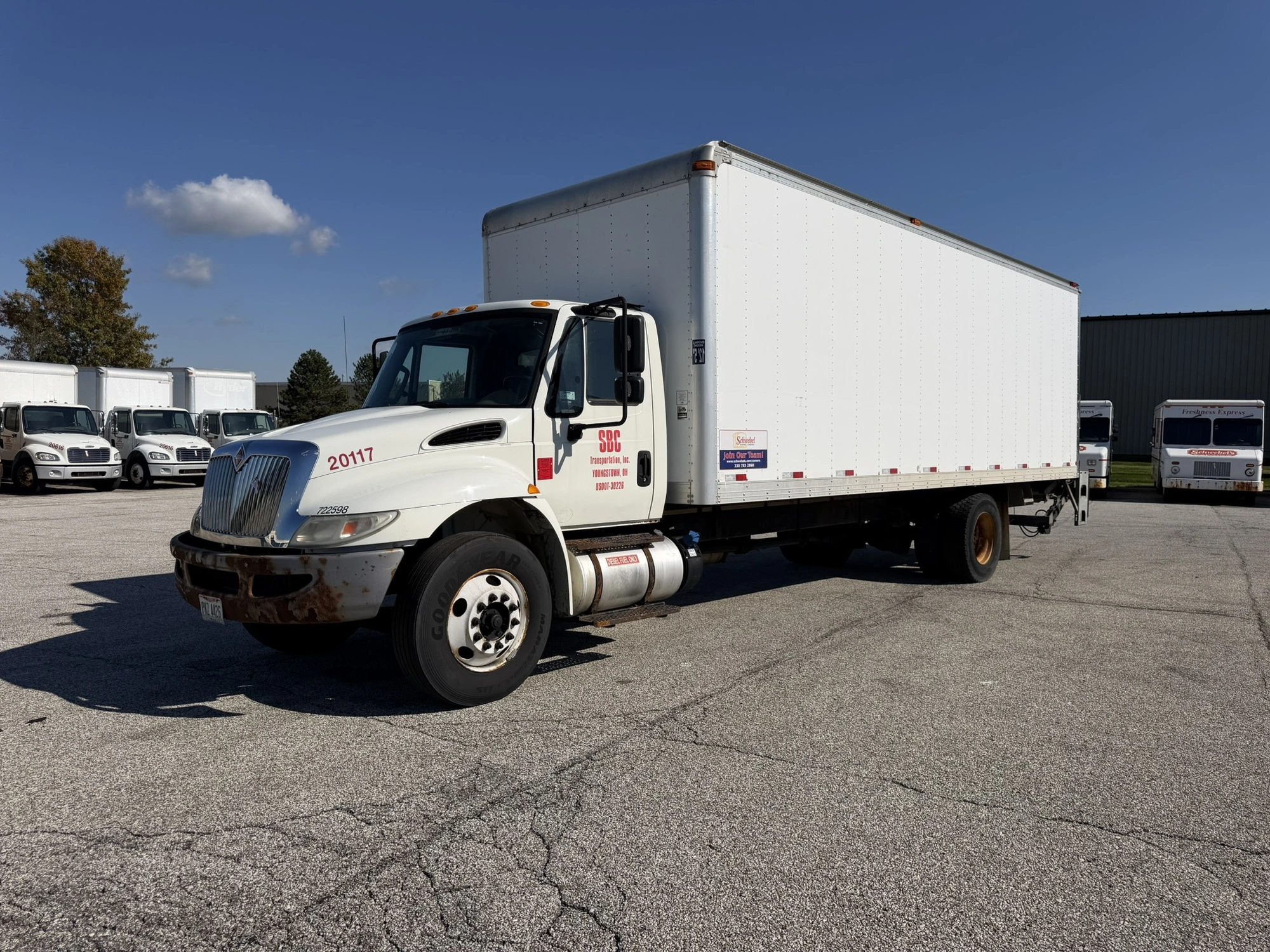 Used 2017 INTERNATIONAL 4300 SBA 4X2 26' BOX TRUCK Box trucks Ohio US | Miedema Asset Management Group #1709410