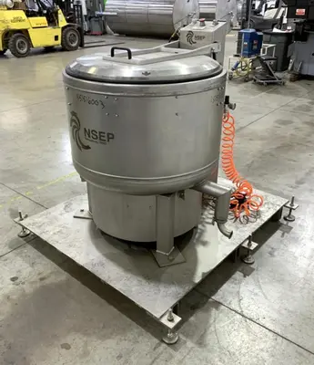 North Star 755 XP perforate basket centrifuge, 304SS.