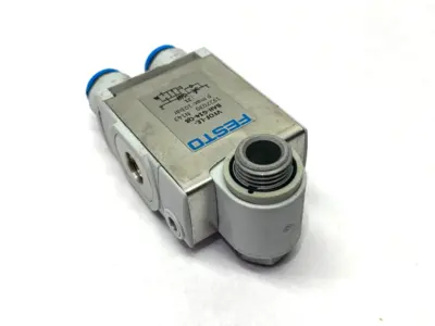 Used Festo Pneumatic One-Way Flow Control Valve 1927030 Solenoid Valves Michigan US | Maverick Industrial Sales #1390734