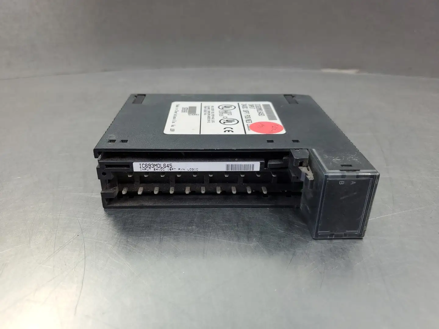 USED GE Fanuc IC693MDL645D INPUT MODULE, 24VDC, 16PT, POS/NEG LOGIC
