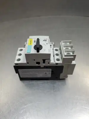 USED Siemens 3RV1021-0CA10 Motor Protection Circuit Breaker, 0.25A