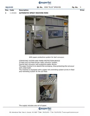 USED 2020 SCM SUPERFICI MINI PLUS "P"