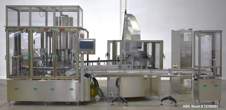 Used MARCHESINI LINE 1 Cosmetic Complete Packaging Lines Illinois US | Aaron Equipment #87107