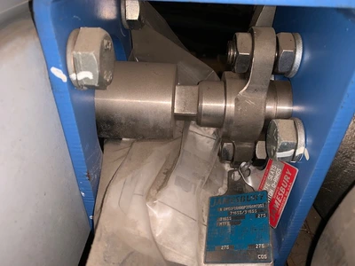 8"-150# Neles Jamesbury 3 way Ball Valve New Storeroom Spare