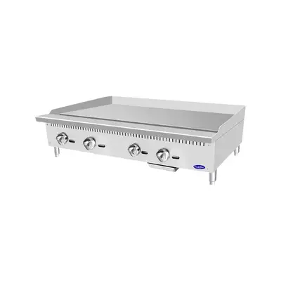 New | in-Stock Atosa New Atosa ATMG-48 HD 48" Manual Griddle with Total 120,000 BTU Commercial Flat Top Griddles Illinois US | Falcon Restaurant Supply #1375223