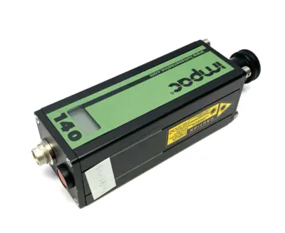 USED LUMASENSE IMPAC IGA 140 DIGITAL PYROMETER, NON-CONTACT, 300 TO 1300°C