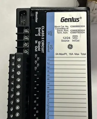 Used GE FANUC IC660BBD024X1 PLC Input & Output | Surplus Asset Holdings #1219696