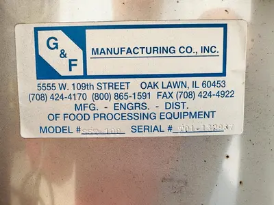 USED G & F MANUFACTURING SST-100