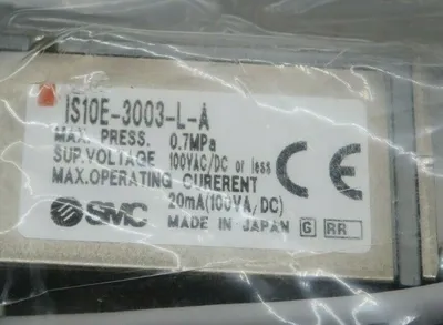 NEW SMC IS10E-3003-L-A PRESSURE SWITCH IS10E3003LA
