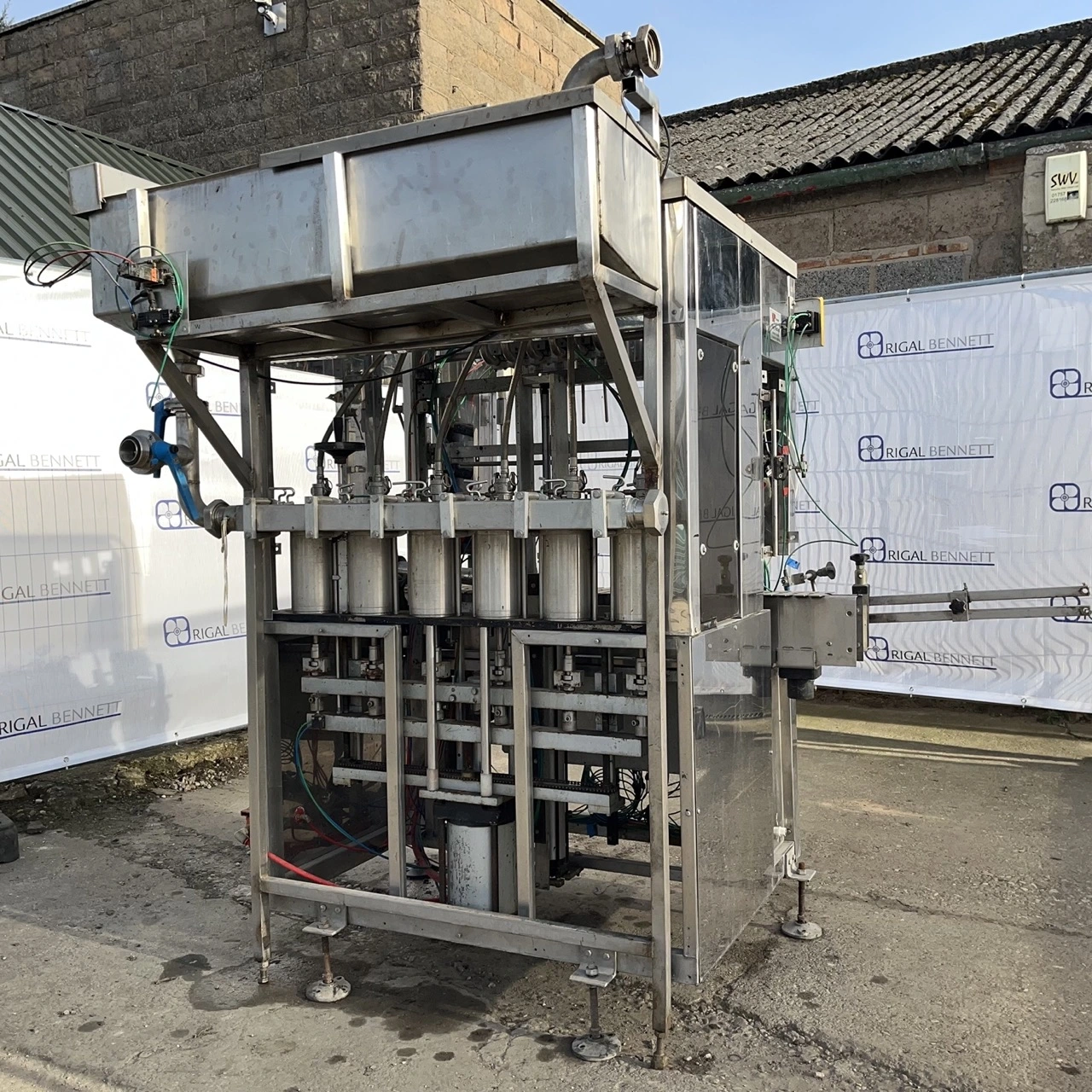 6 Head SP Concept S/S Filling Machine 1L