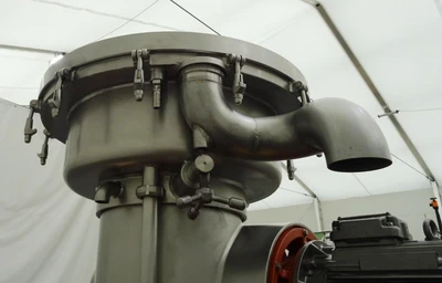Alfa-Laval MRPX 214 TGV-74 warm milk separator, 316SS.