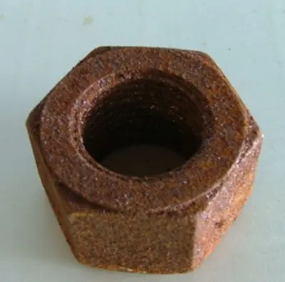QTY. 1. STEEL NUT 2-1/8" O.D. X 1-1/4" I.D....
