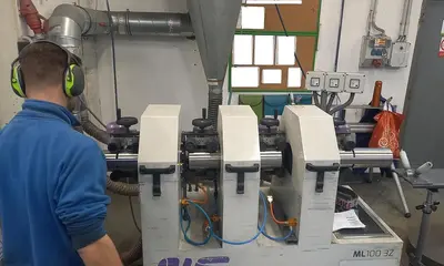 Used 2017 NS MAQUINAS ML 100 3Z Belt Grinders Including Sanders CZ | Amaron s.r.o. #1064619