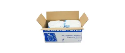 New | in-Stock Merfin New Case Merfin Mates Pre-Moistened Hand Wipes for Center Pull Dispenser 2 Rolls Hand Washing and Sanitizing Illinois US | Falcon Restaurant Supply #1376719