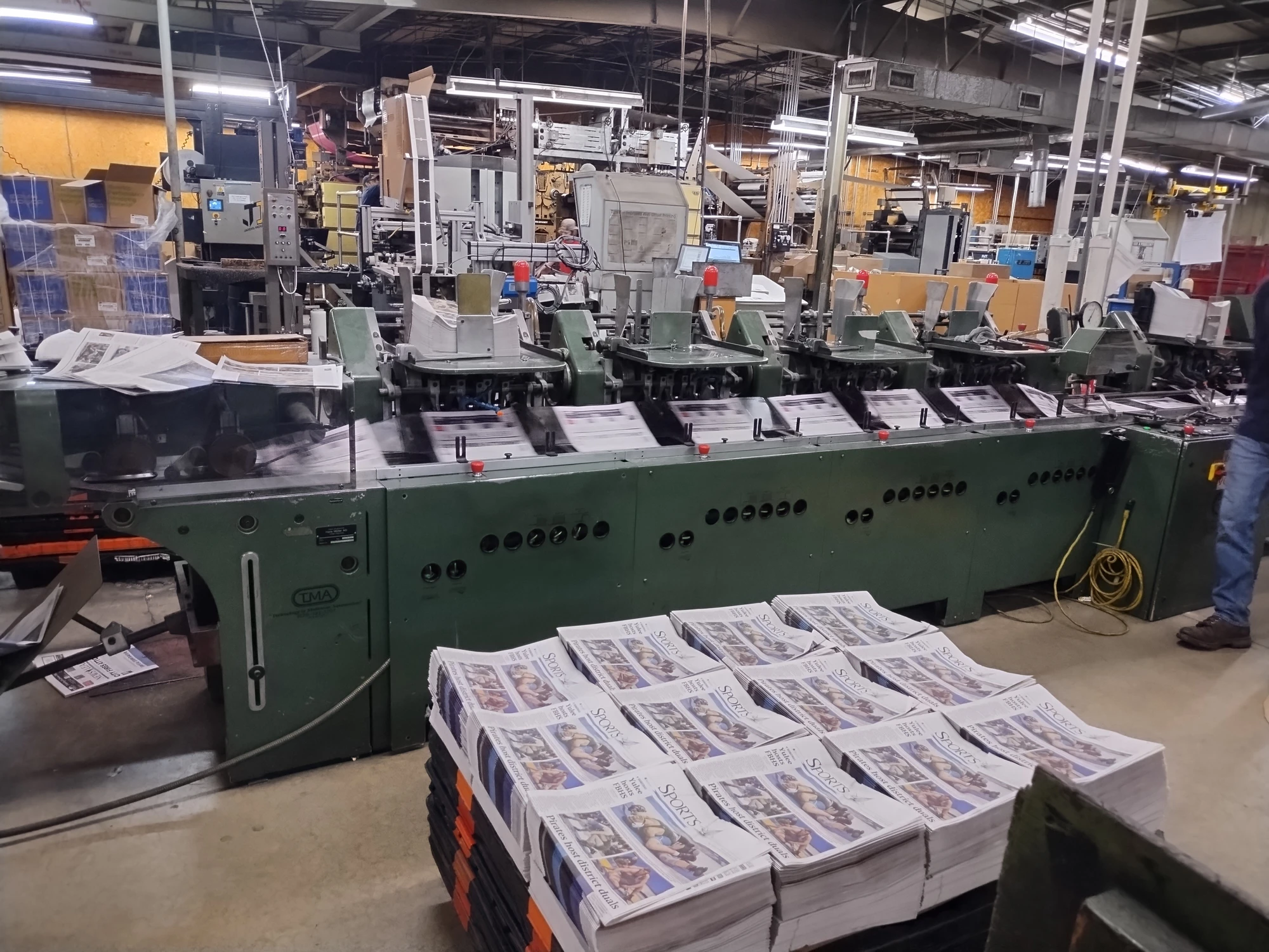 USED 1992 MÜLLER MARTINI 227 INSERTER