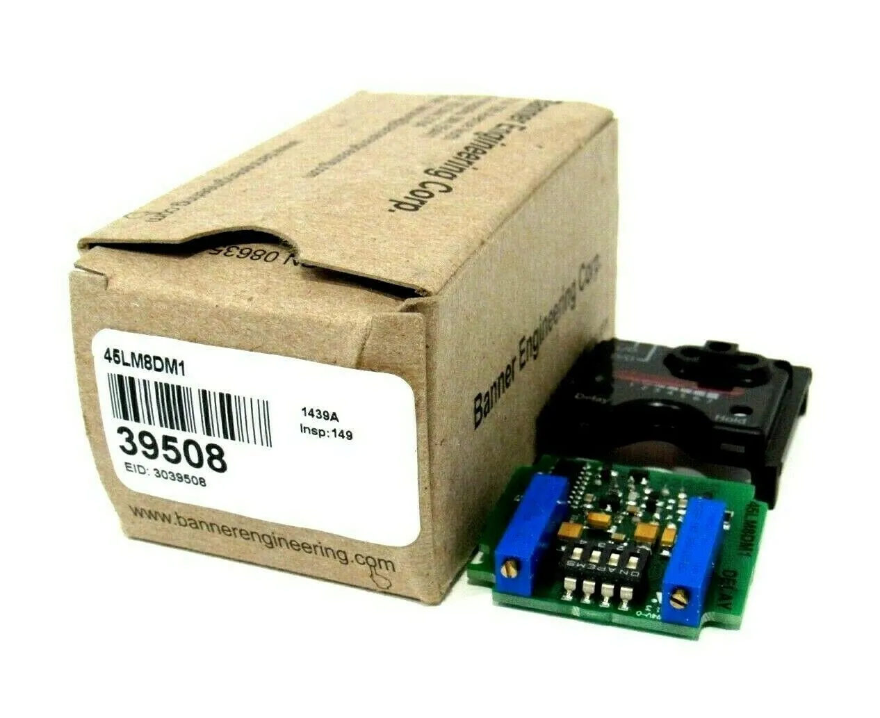 NEW BANNER ENGINEERING 45LM8DM1 LOGIC MODULE 39508