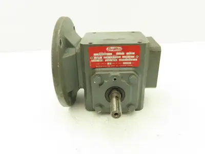Dayton 4Z006C Worm Gearbox 10:1 Reducer 173rpm 3/4Hp 56C Dual Output
