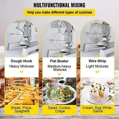 20 qt Food Mixer - 3 speed