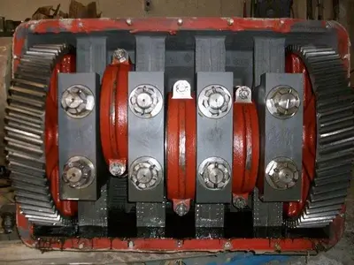 USED DOWELL PG03 4.5X5 TRIPLEX CEMENTING PUMP