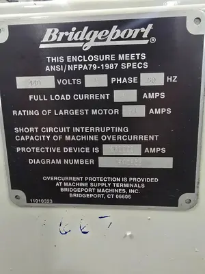 USED BRIDGEPORT EZ TRAK SX