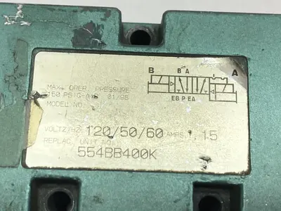 Used NUMATICS 554BB400K Solenoid Valves Ohio US | Surplus Asset Holdings #1247369