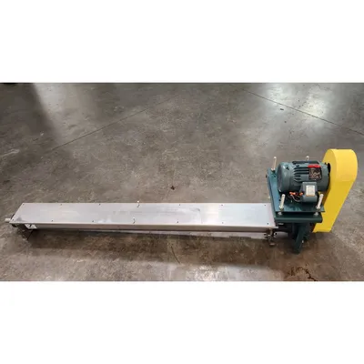 Surplus 4" Dia. X 6' Long Stainless Steel Screw Auger Feeder Conveyor