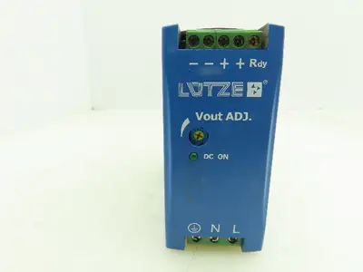 Lutze DRA60-24A Power Supply 24VDC 60W Output Lot of 3