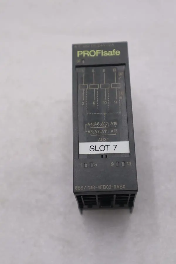 SIEMENS 6ES7 138-4FB02-0AB0 SIMATIC S7 ELECTRONIC CONTROL MODULE STOCK L-278-C