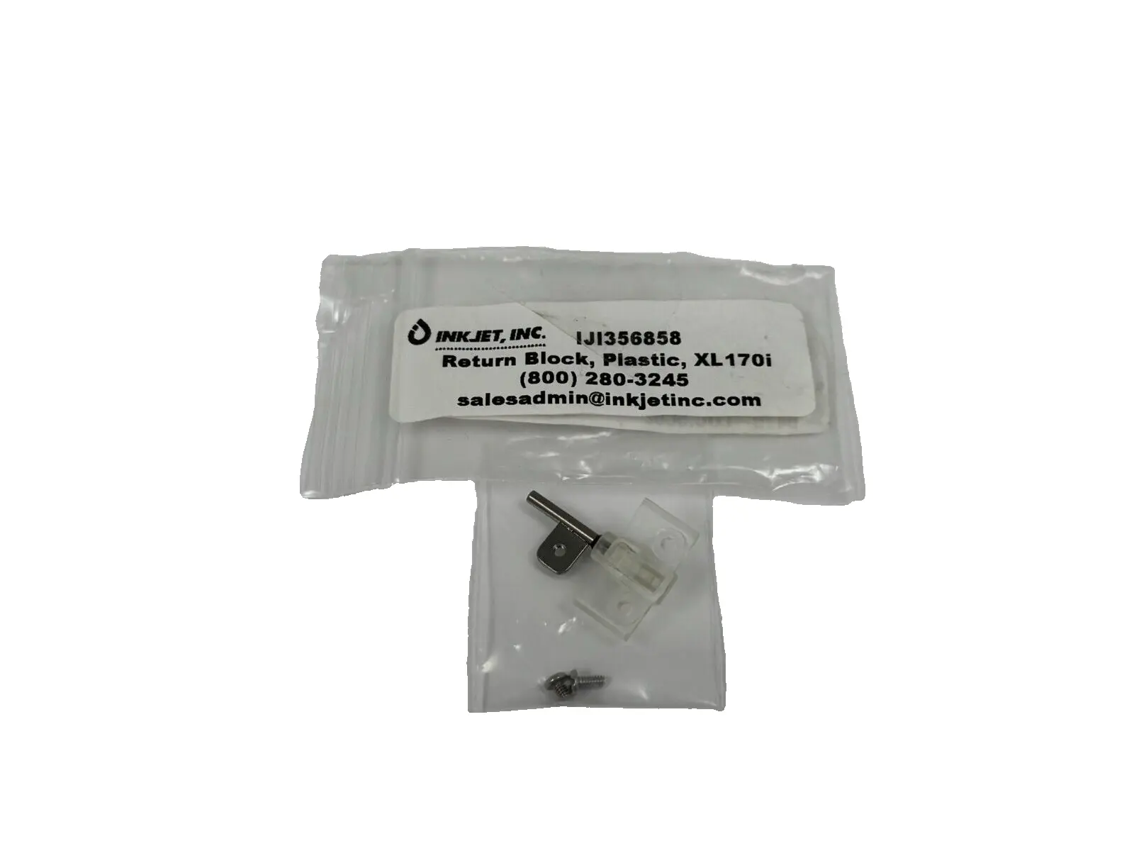 NEW INKJET 356858 PLASTIC RETURN BLOCK